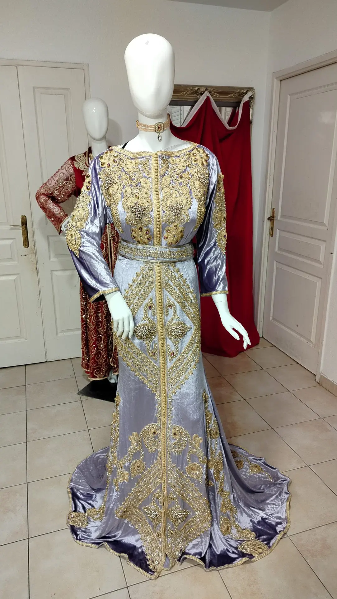 caftan marocain neuf sirène – Image 9
