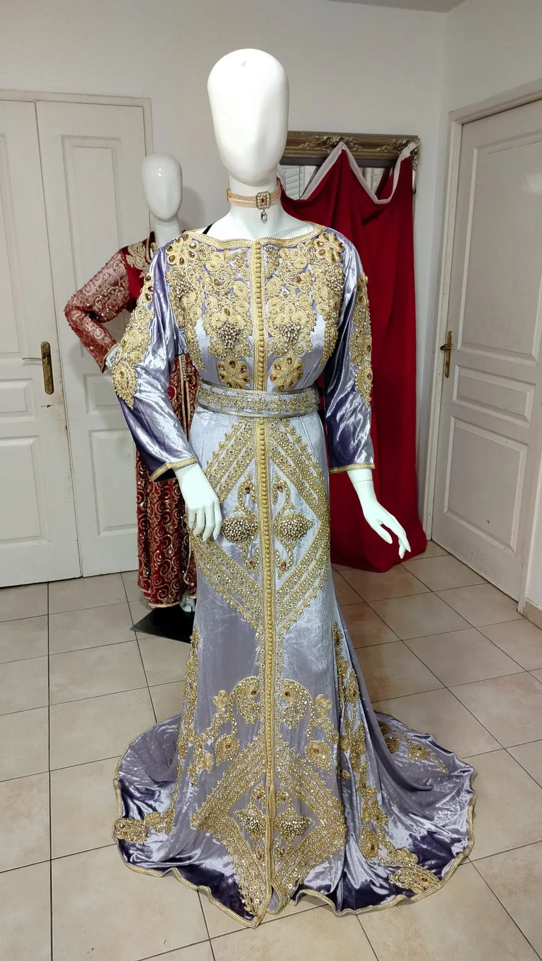 caftan marocain neuf sirène – Image 10
