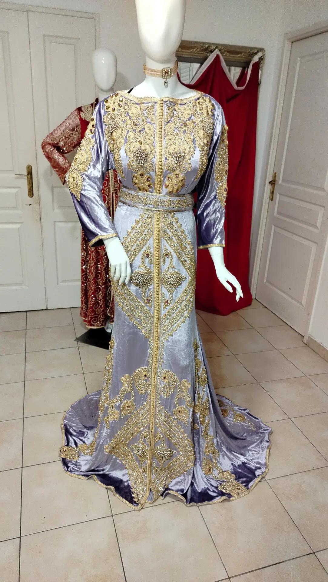 caftan marocain neuf sirène – Image 5