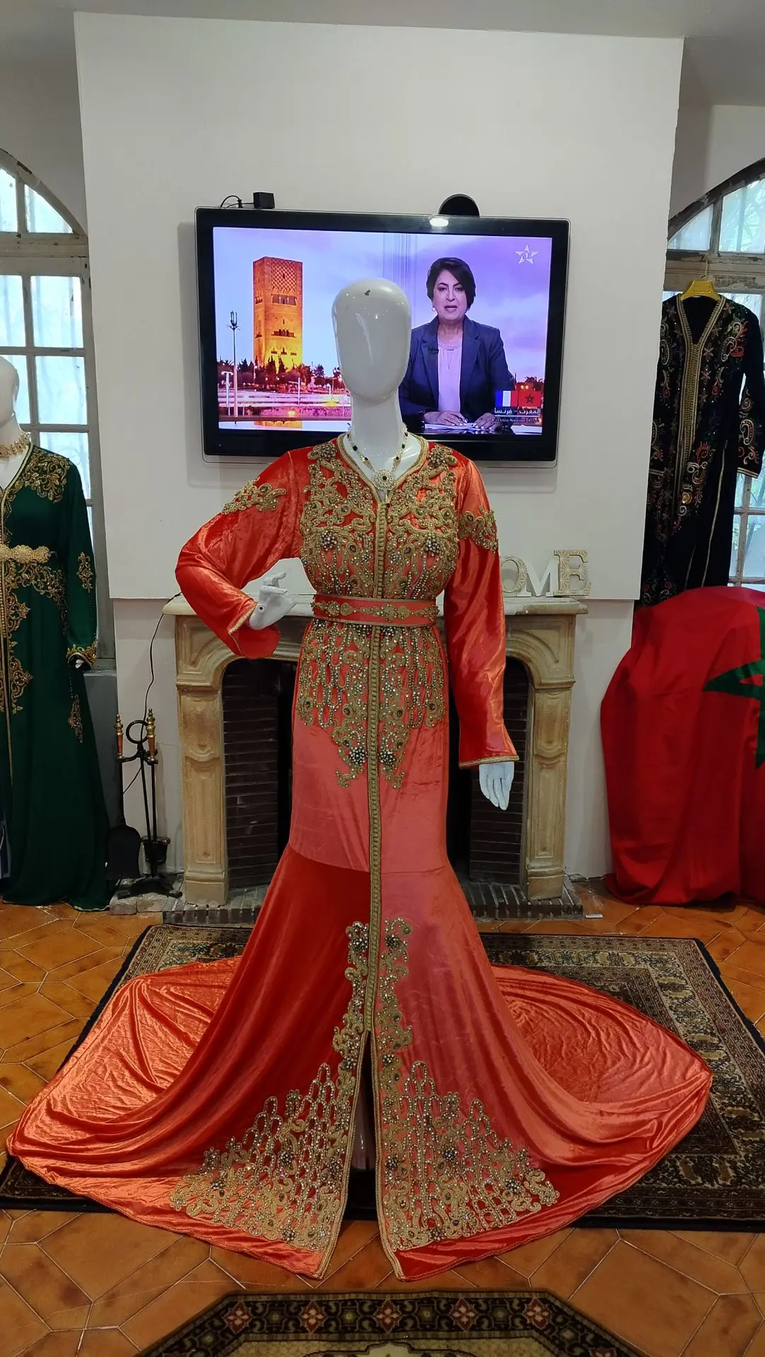 caftan marocain neuf sirène – Image 7