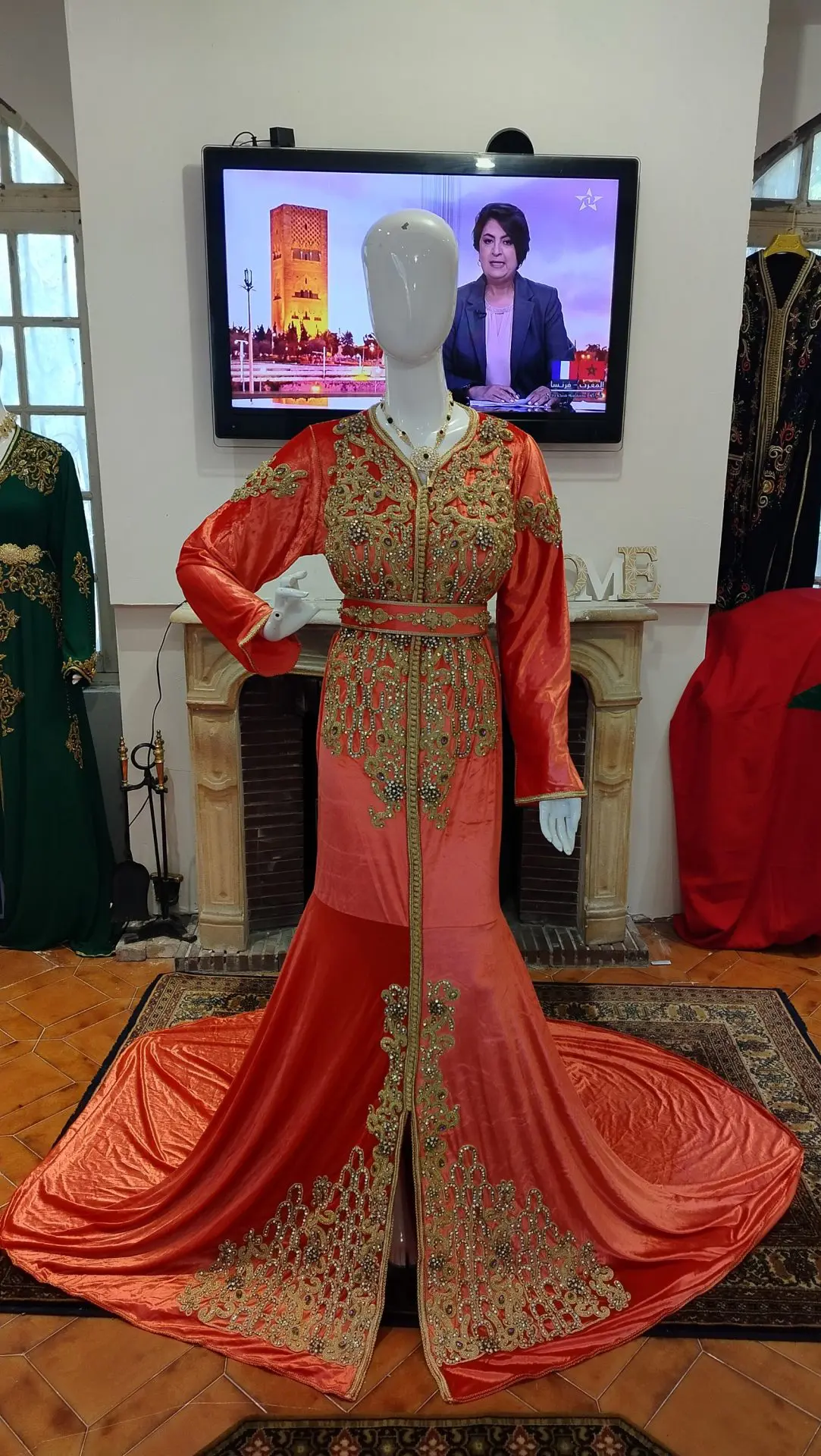 caftan marocain neuf sirène – Image 9