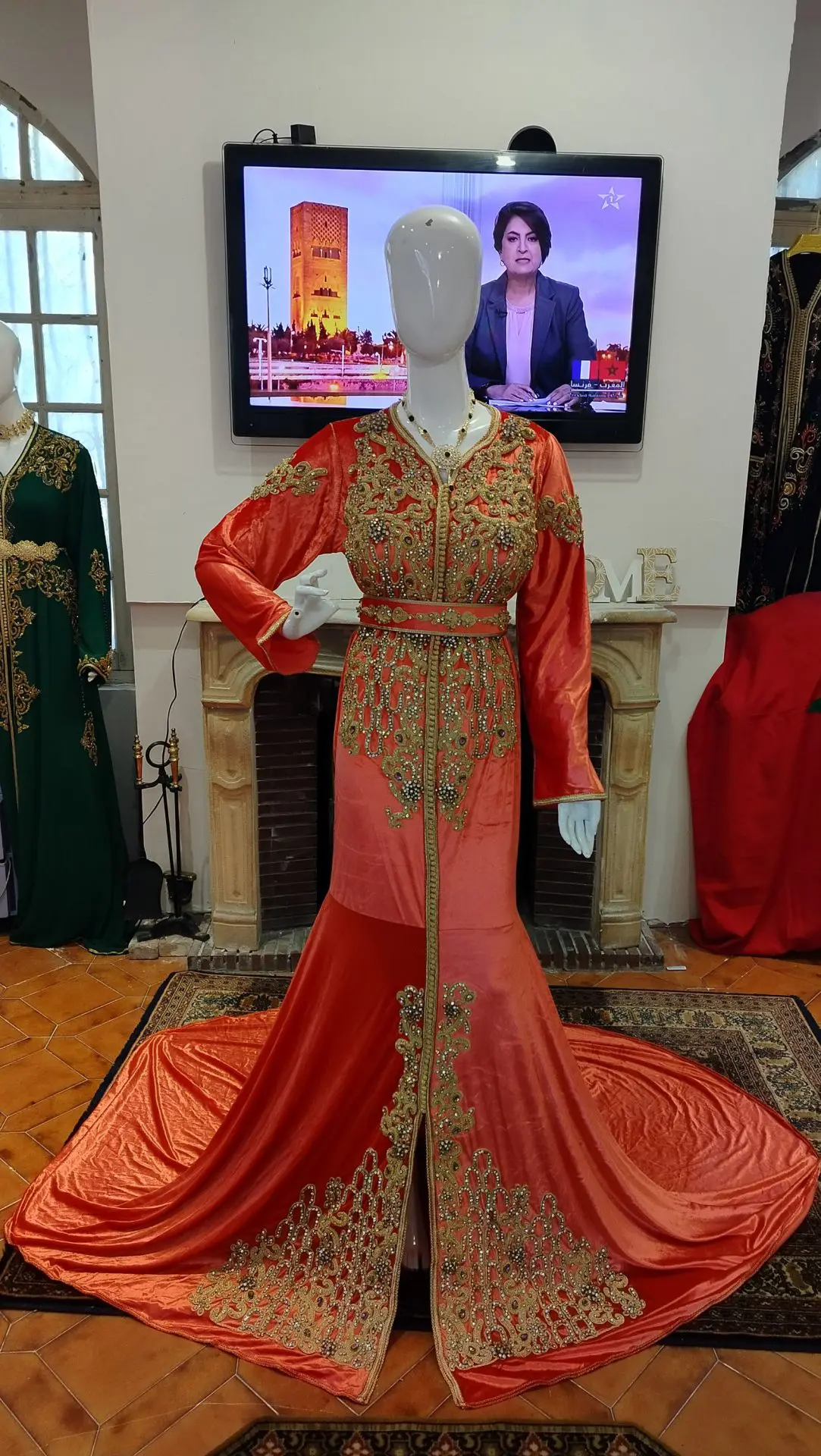 caftan marocain neuf sirène