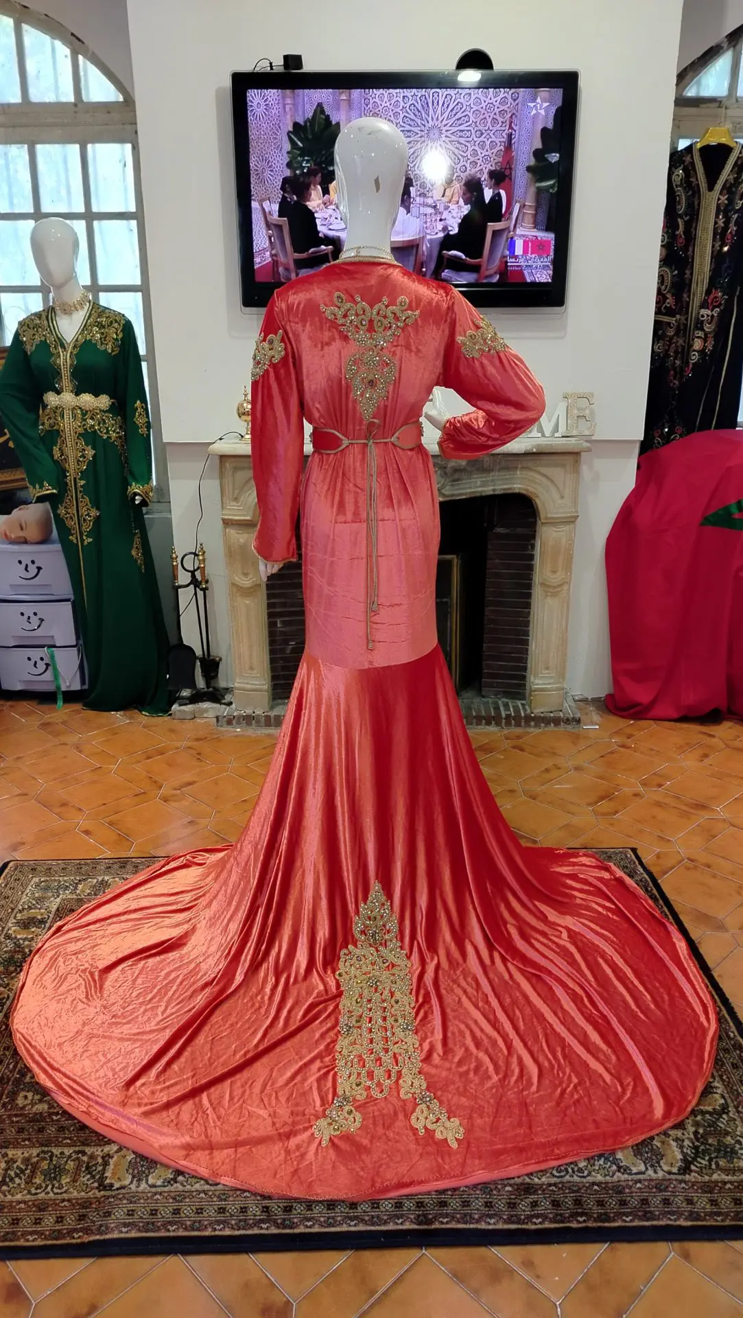 caftan marocain neuf sirène – Image 2
