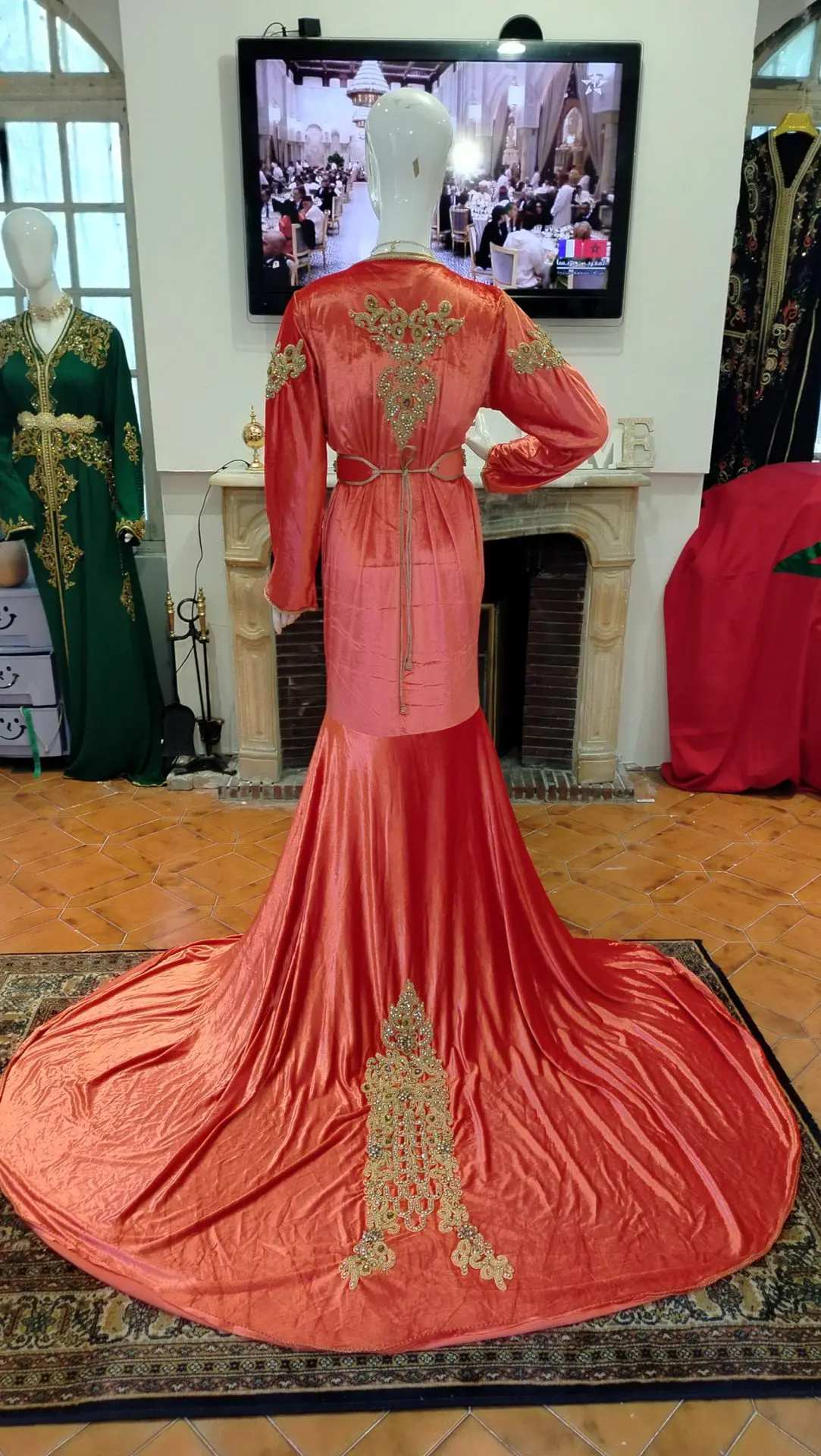 caftan marocain neuf sirène – Image 8
