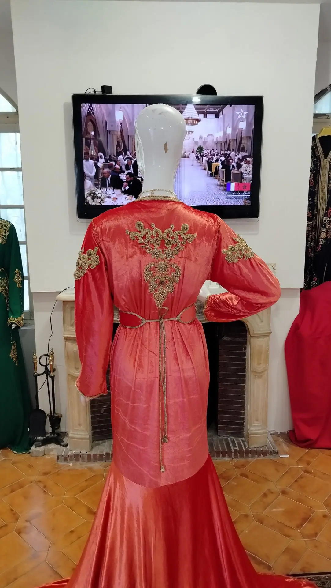caftan marocain neuf sirène – Image 4
