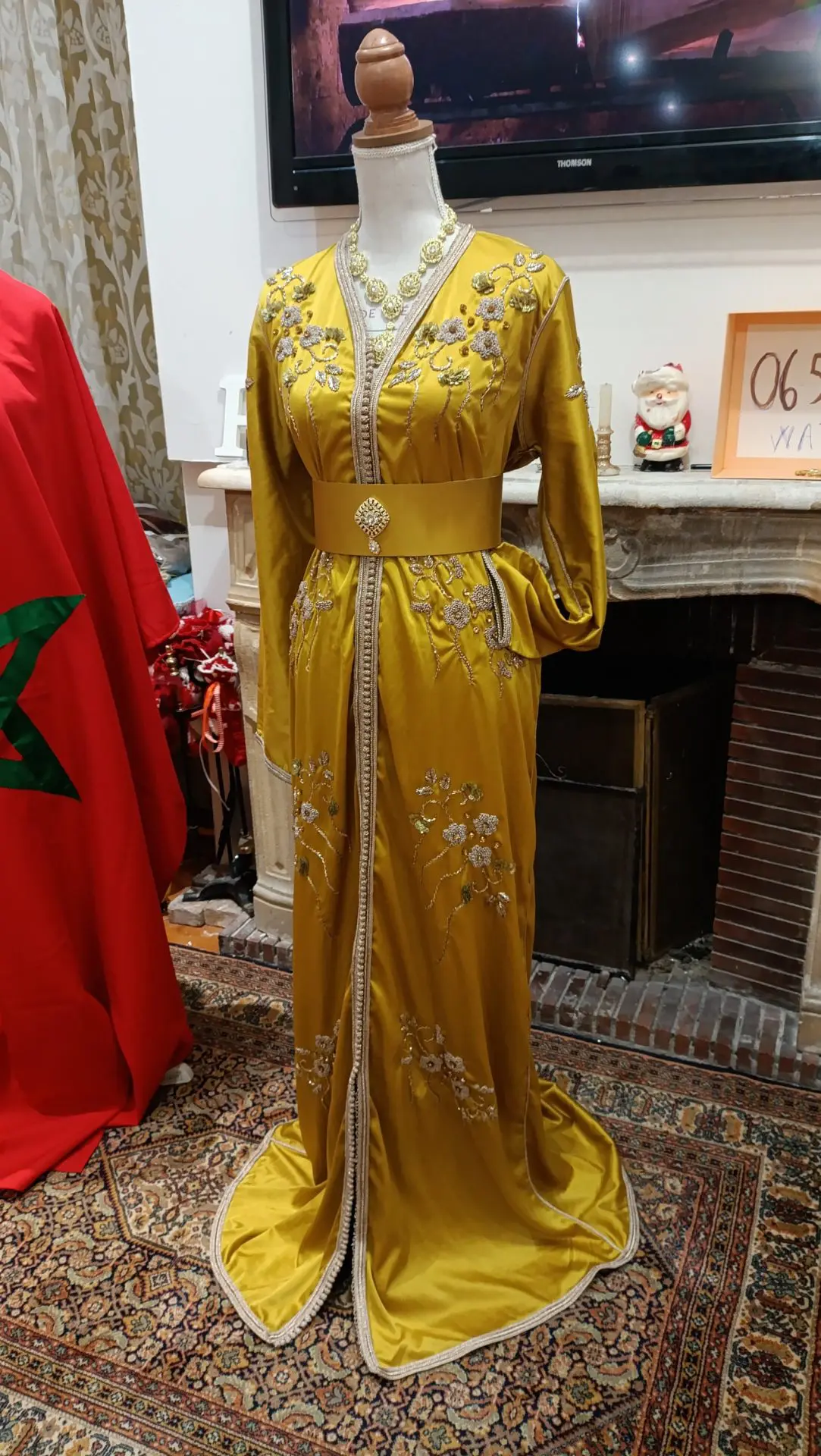 caftan marocain d'occasion grande taille – Image 11