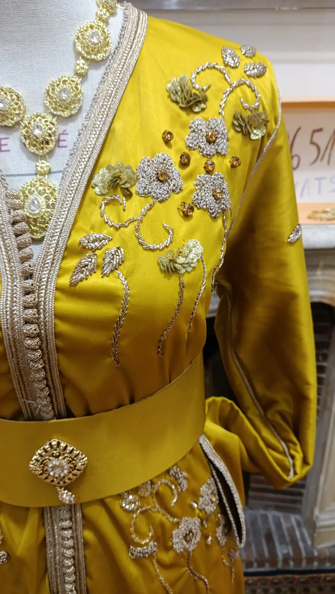 caftan marocain d'occasion grande taille – Image 4