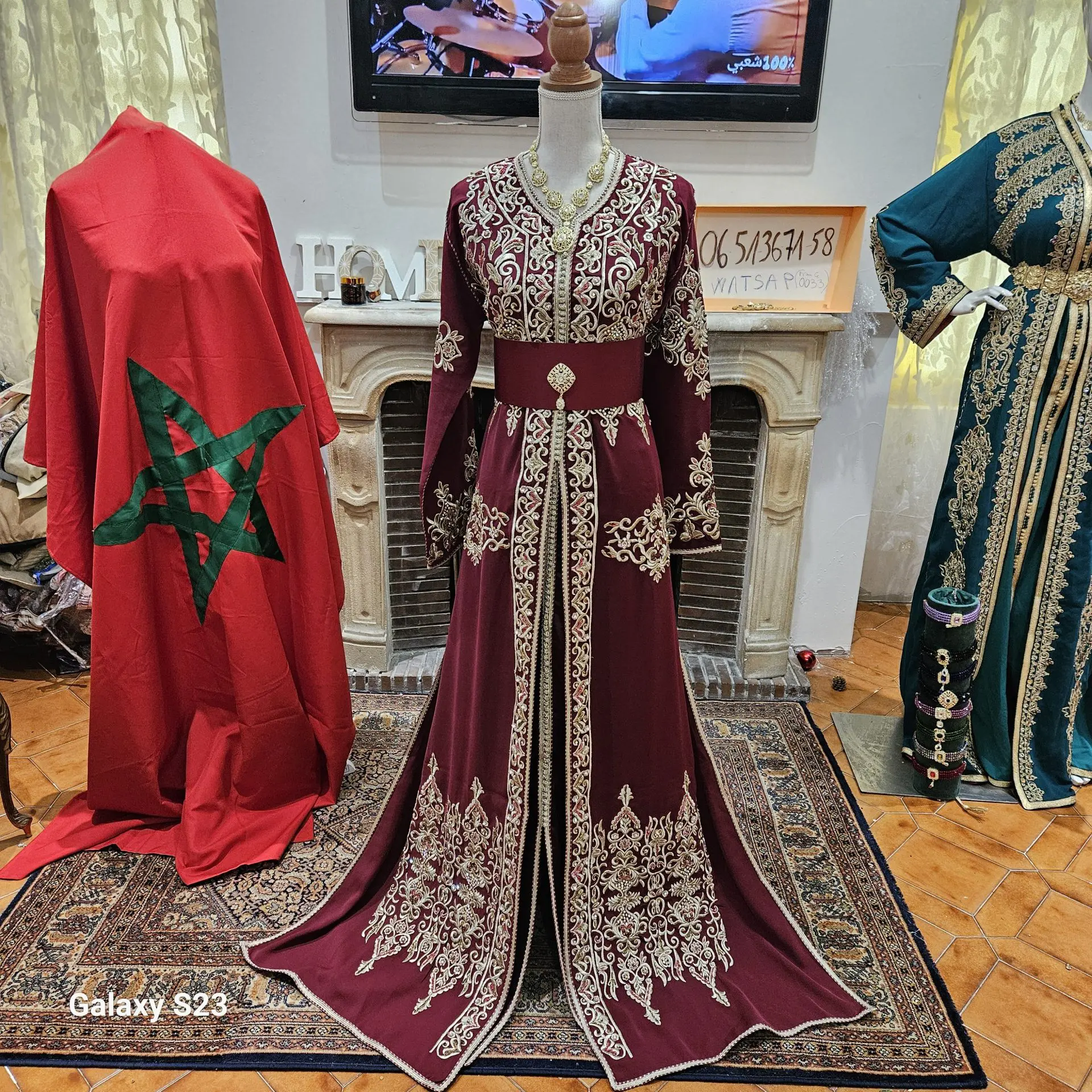 caftan marocain neuf