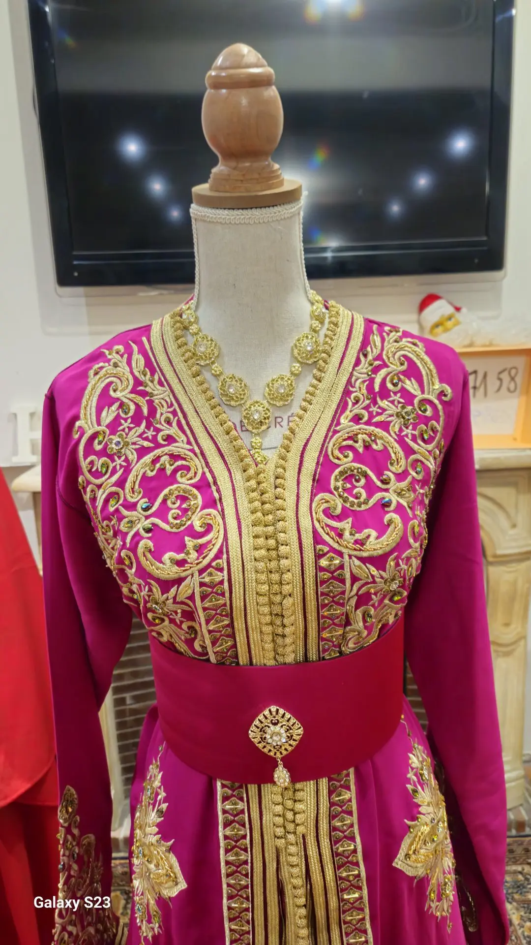 caftan marocain neuf - Takchita deux pièces – Image 5