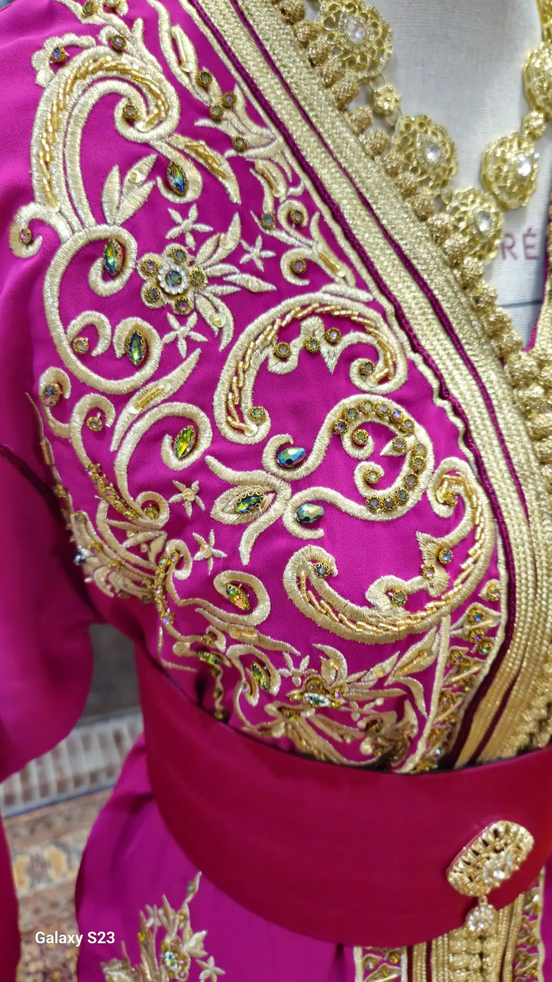 caftan marocain neuf - Takchita deux pièces – Image 10