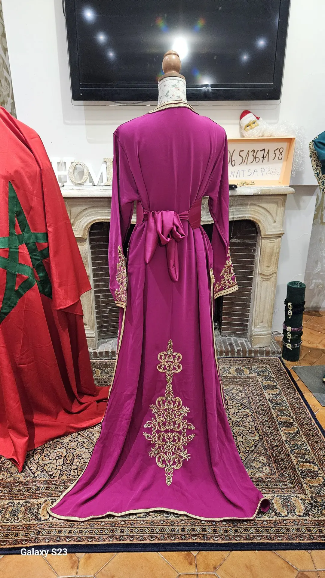 caftan marocain neuf - Takchita deux pièces – Image 3