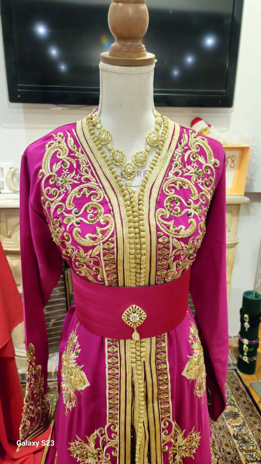 caftan marocain neuf - Takchita deux pièces – Image 7