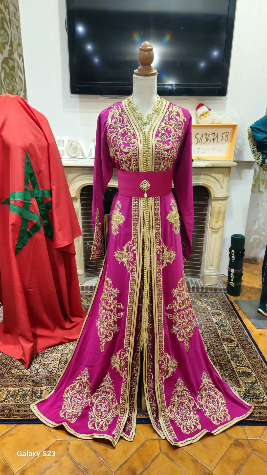 caftan marocain neuf - Takchita deux pièces – Image 4