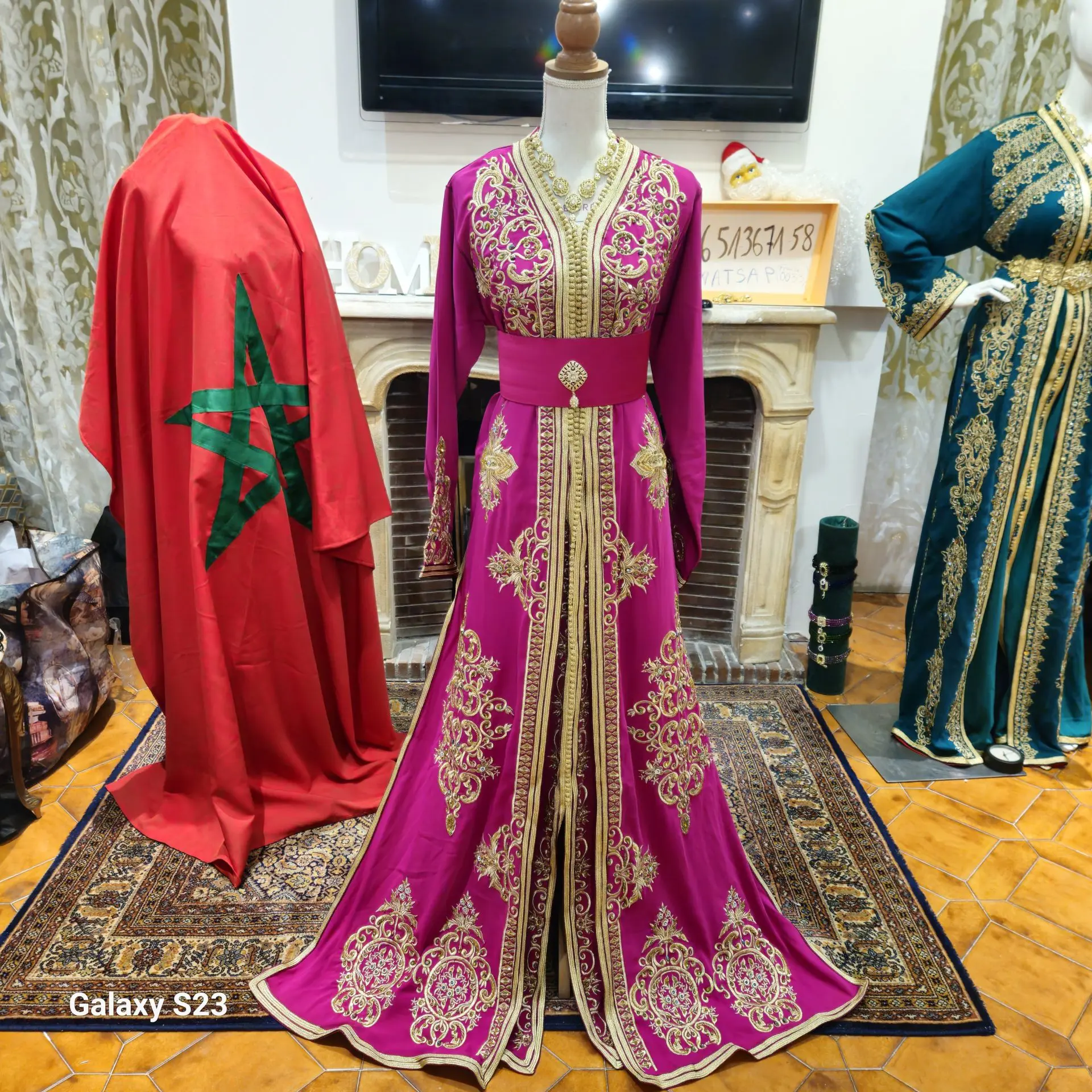 caftan marocain neuf - Takchita deux pièces