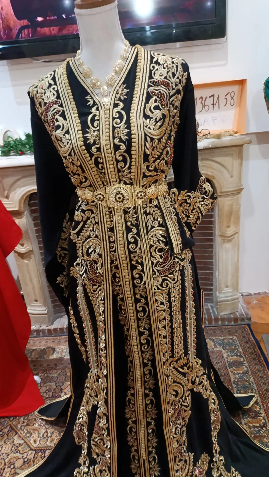caftan marocain neuf - Takchita deux pièces – Image 7