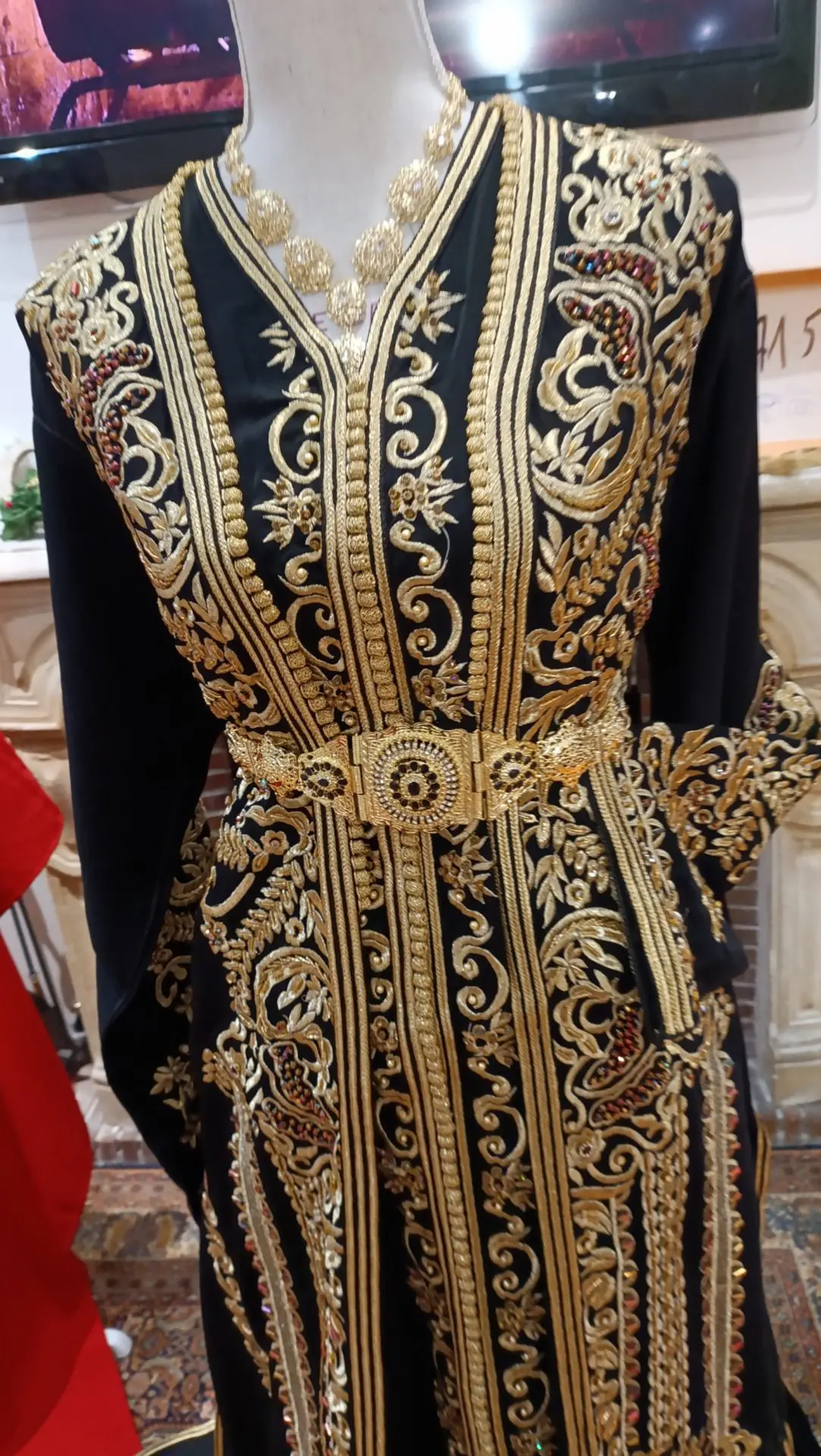 caftan marocain neuf - Takchita deux pièces – Image 8