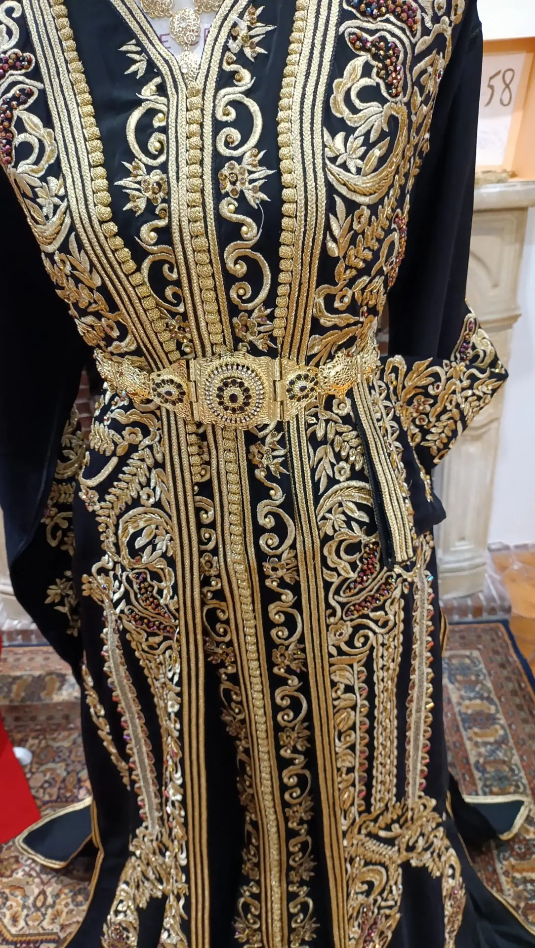 caftan marocain neuf - Takchita deux pièces – Image 9
