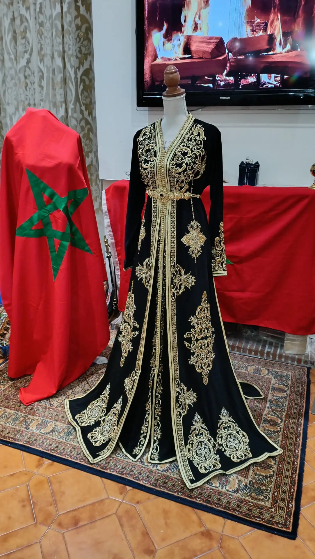 caftan marocain neuf - Takchita deux pièces – Image 10
