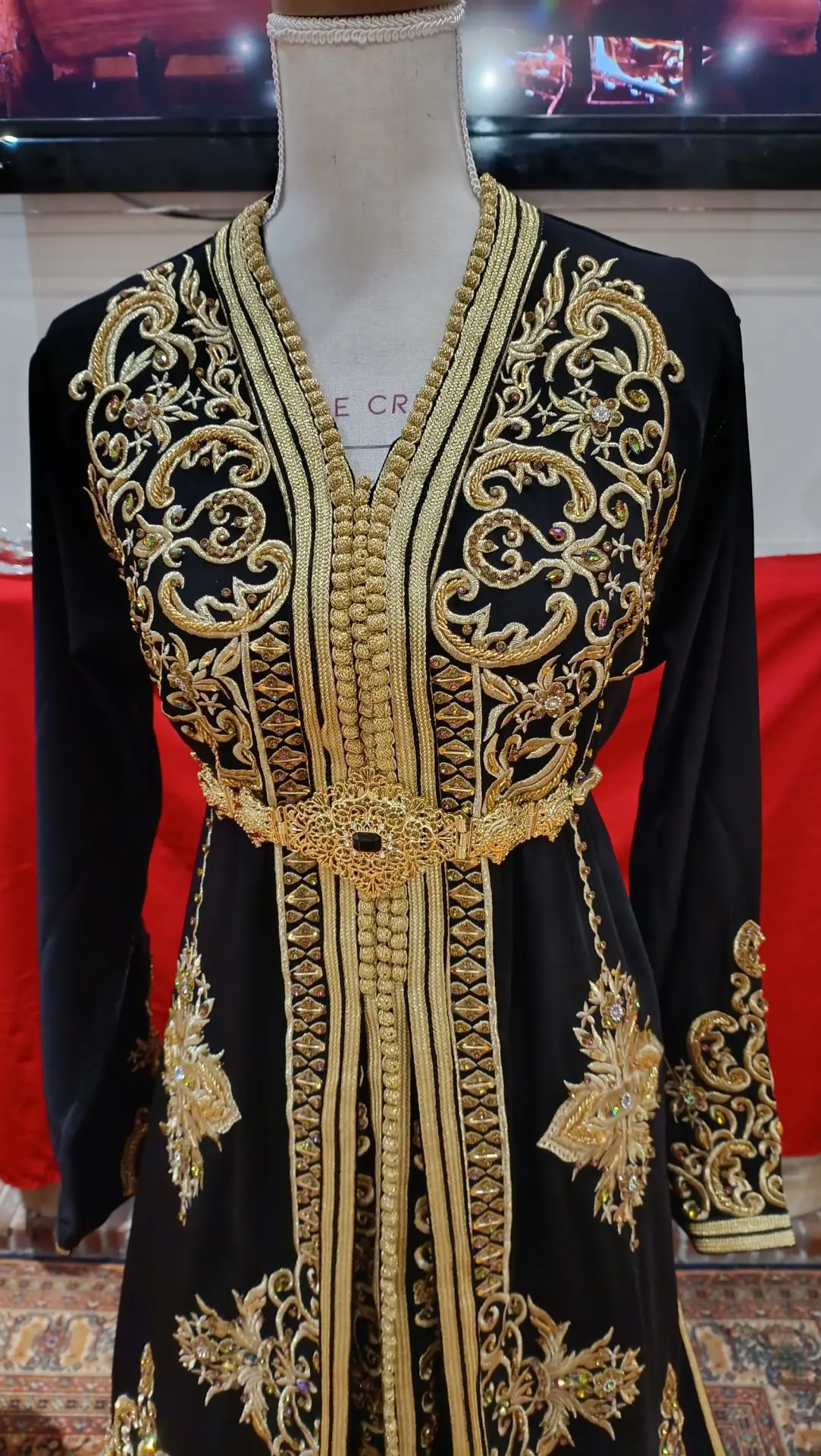 caftan marocain neuf - Takchita deux pièces – Image 9