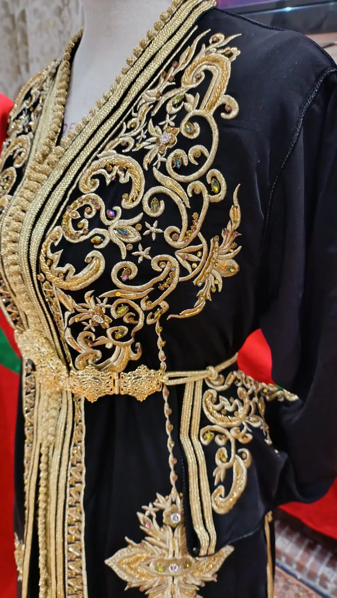 caftan marocain neuf - Takchita deux pièces – Image 2