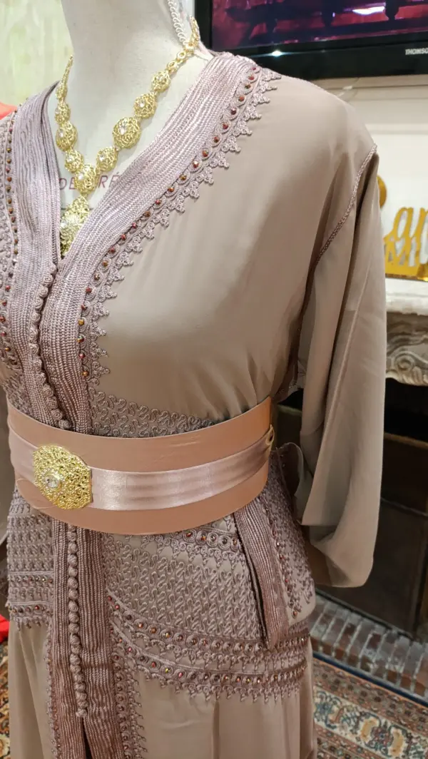 Takchita marocaine neuve grande taille deux pièces — taille 44-46 — photo 5
