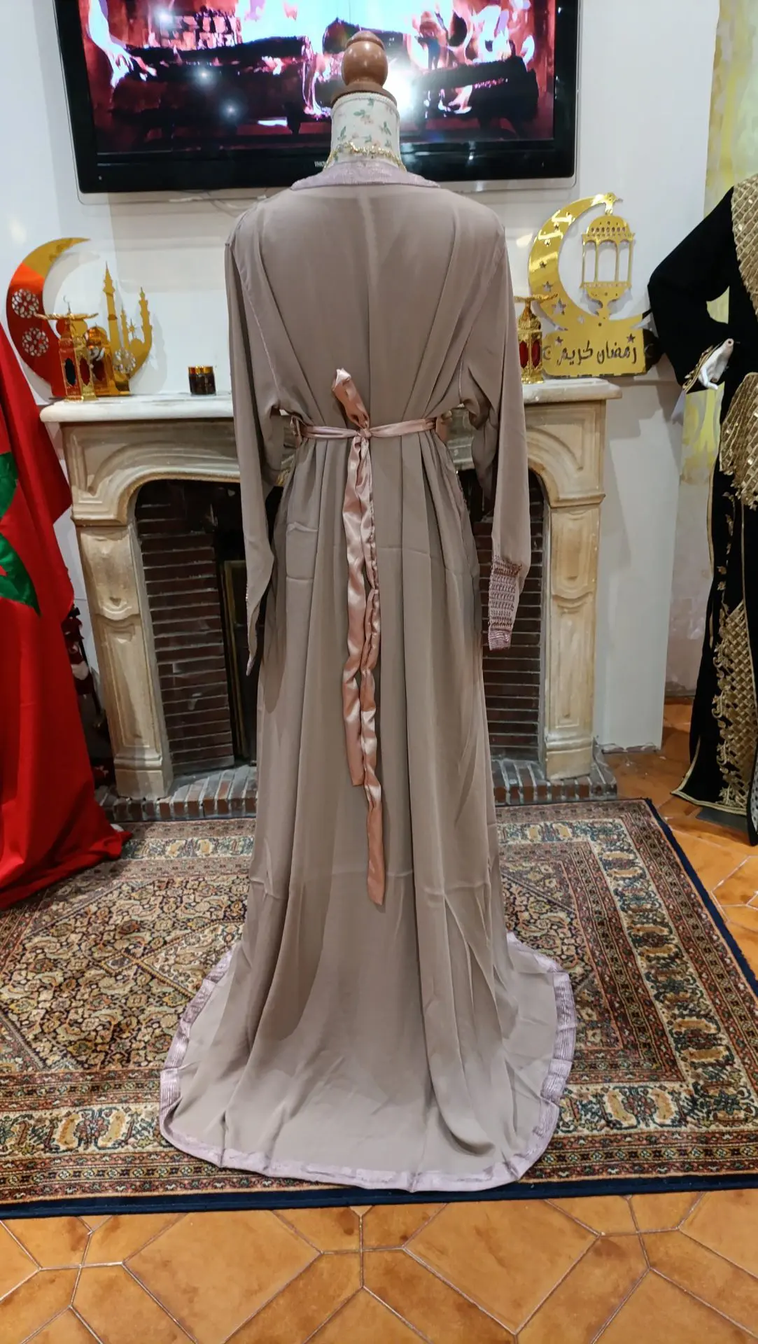 caftan marocain neuf - Grande Taille - Takchita deux pièces – Image 10