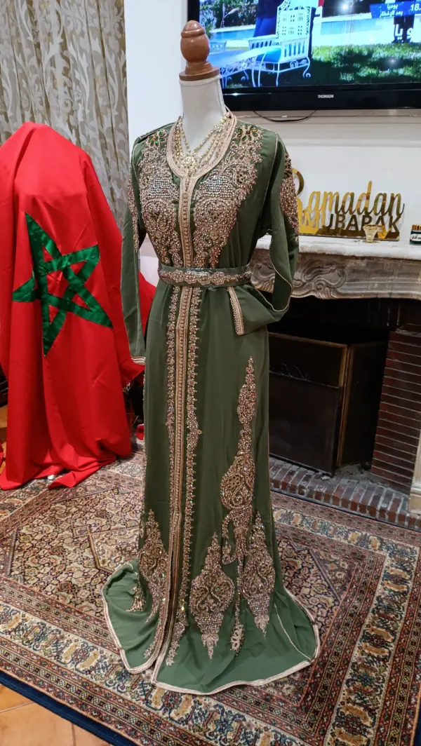 Caftan marocain neuf — taille 38-40 — photo 2