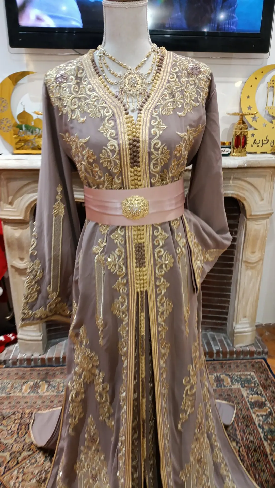 caftan marocain neuf - Takchita deux pièces – Image 5