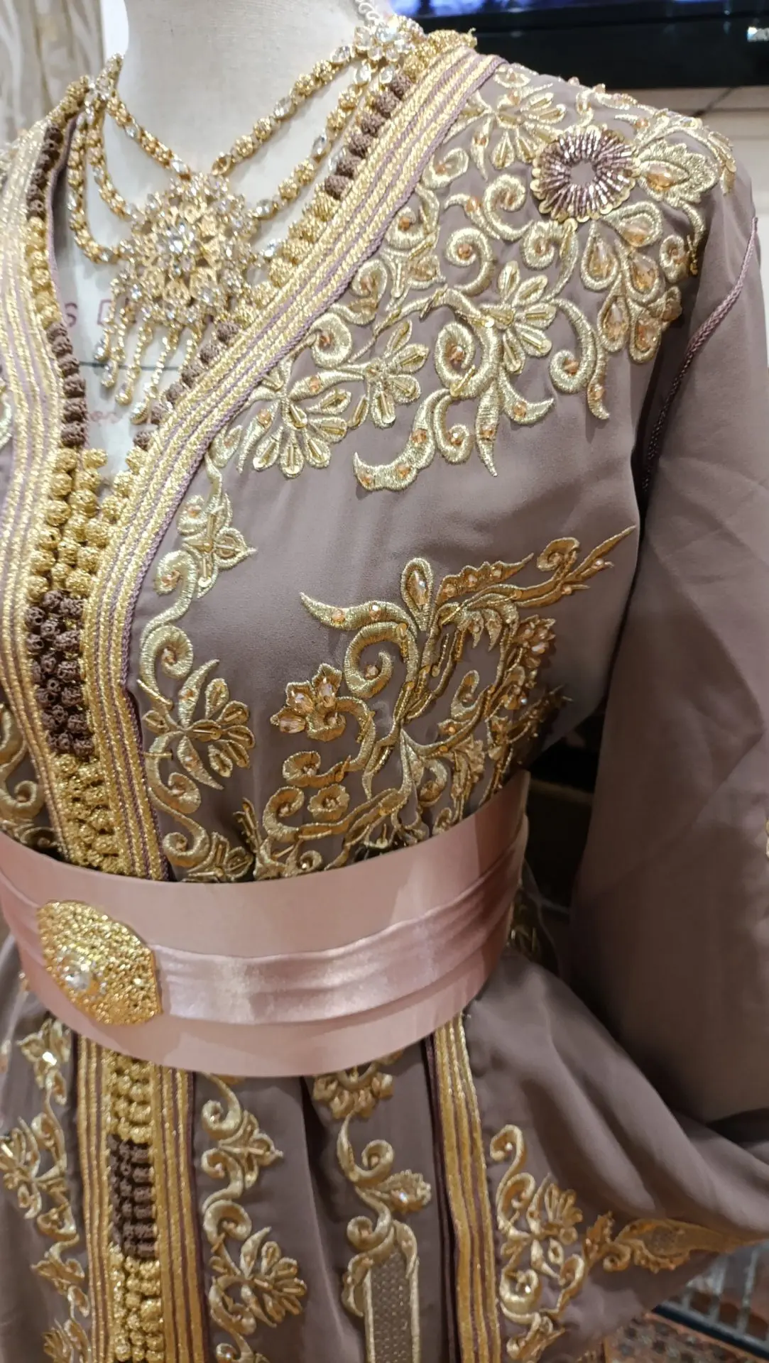 caftan marocain neuf - Takchita deux pièces – Image 6