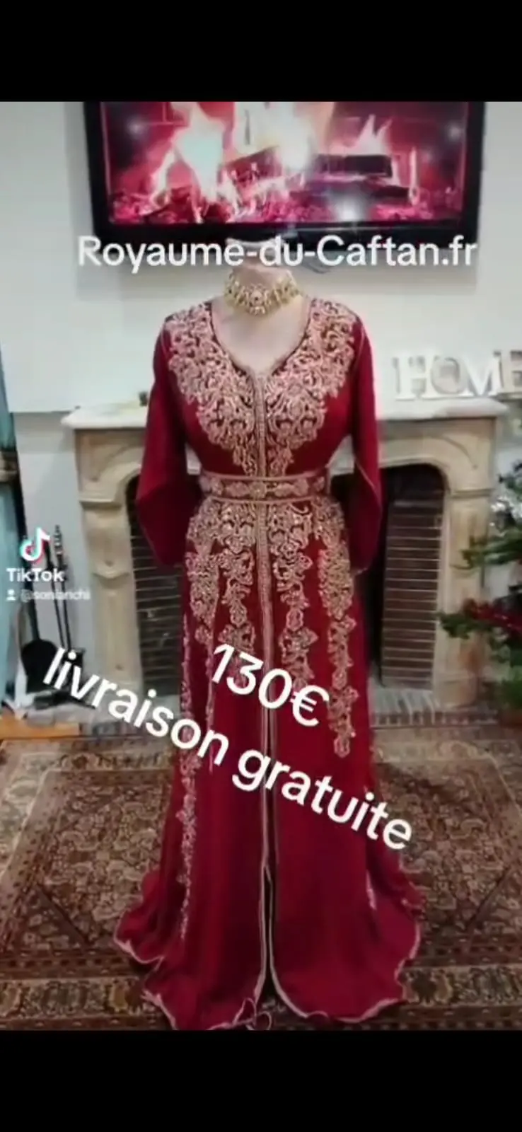 caftan marocain neuf