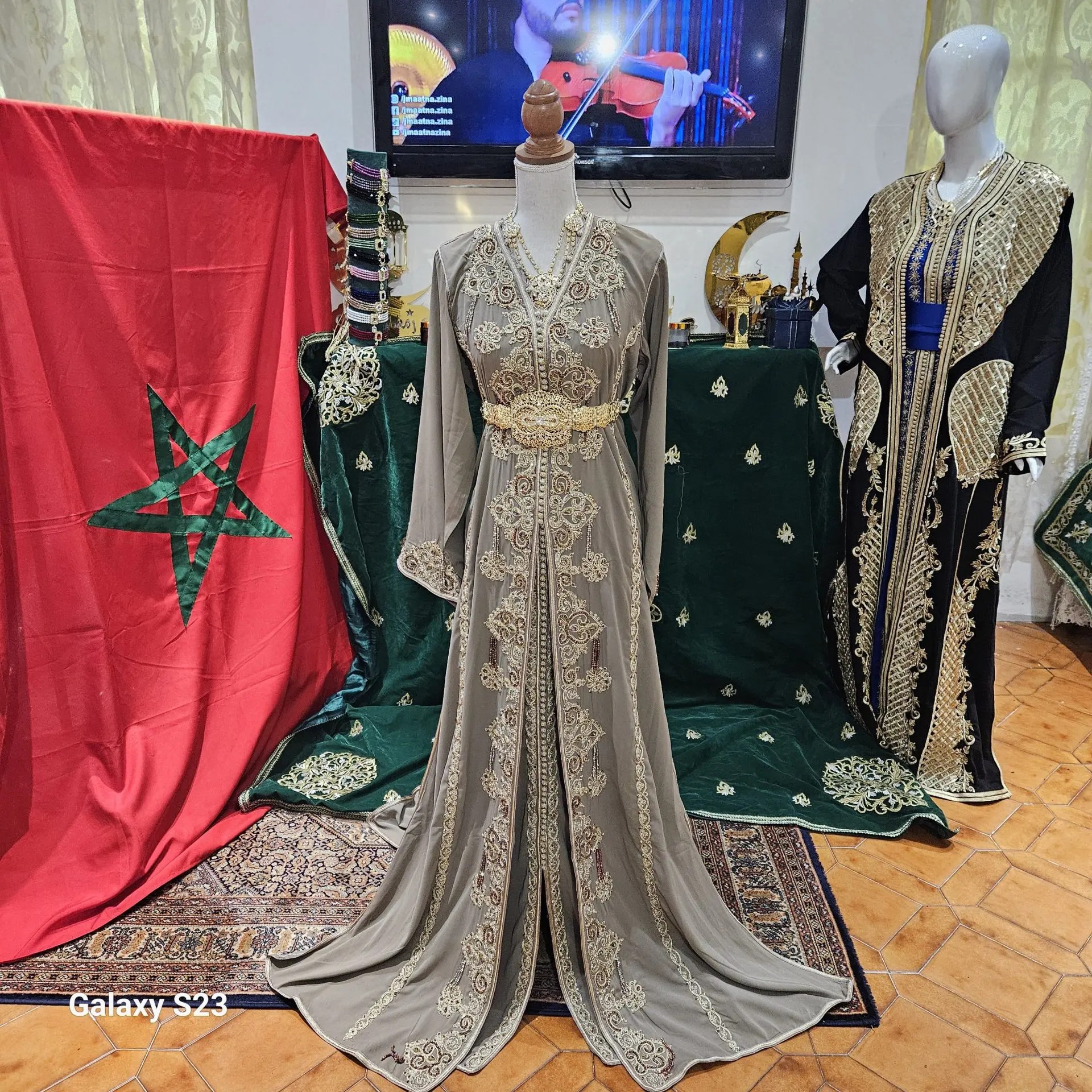 caftan marocain neuf