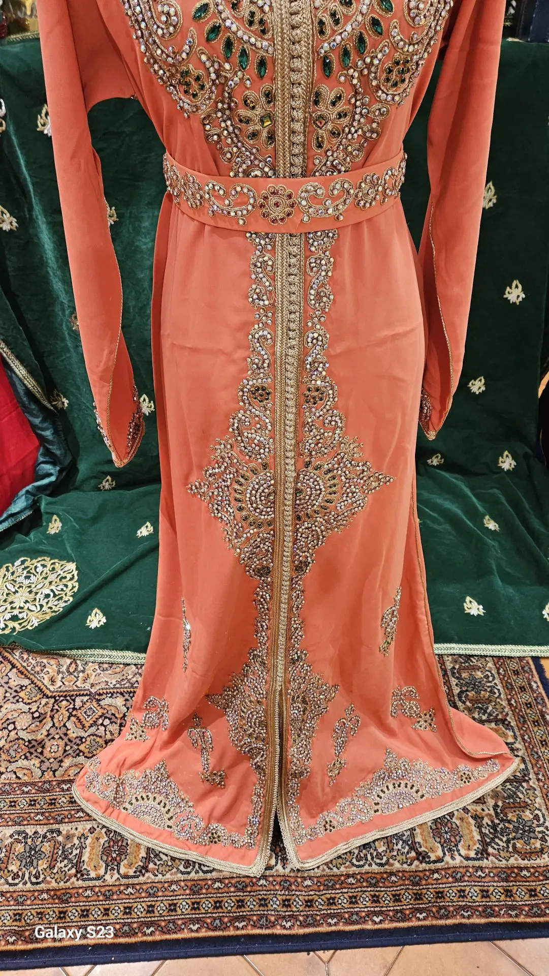 caftan marocain neuf avec ceinture – Image 7