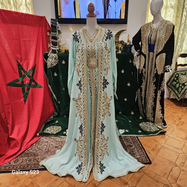 Caftan marocain neuf grande taille — taille 44-46 — photo 6