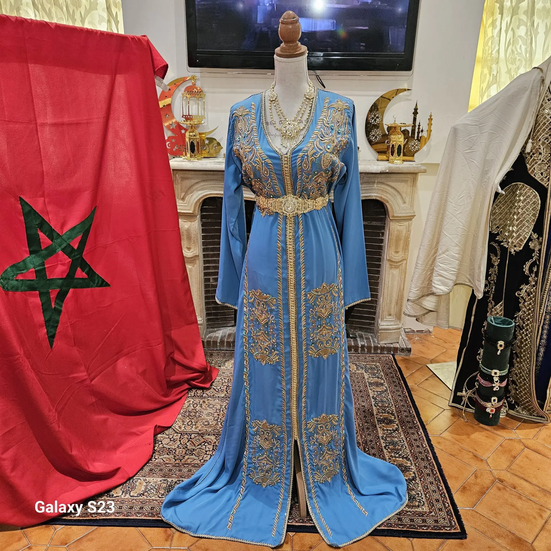 caftan marocain d'occasion grande taille