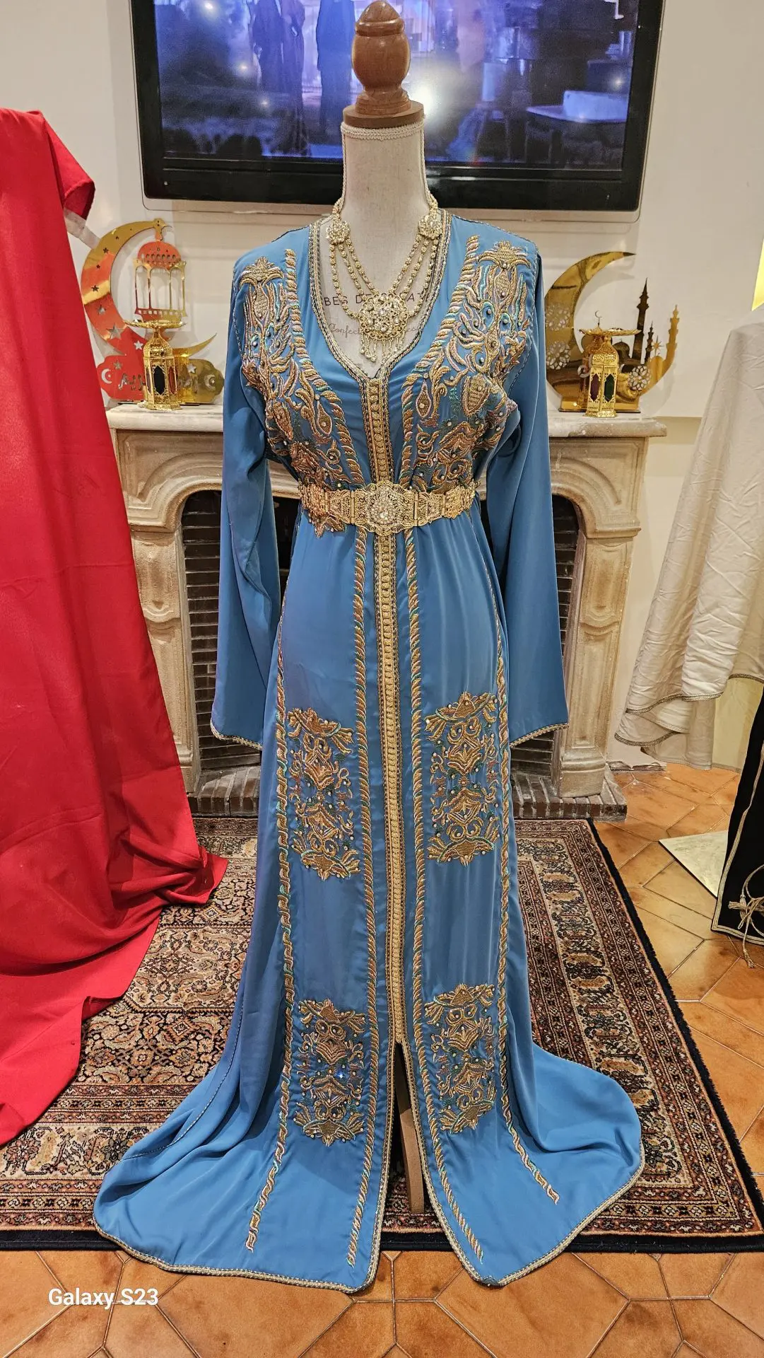 caftan marocain d'occasion grande taille – Image 9