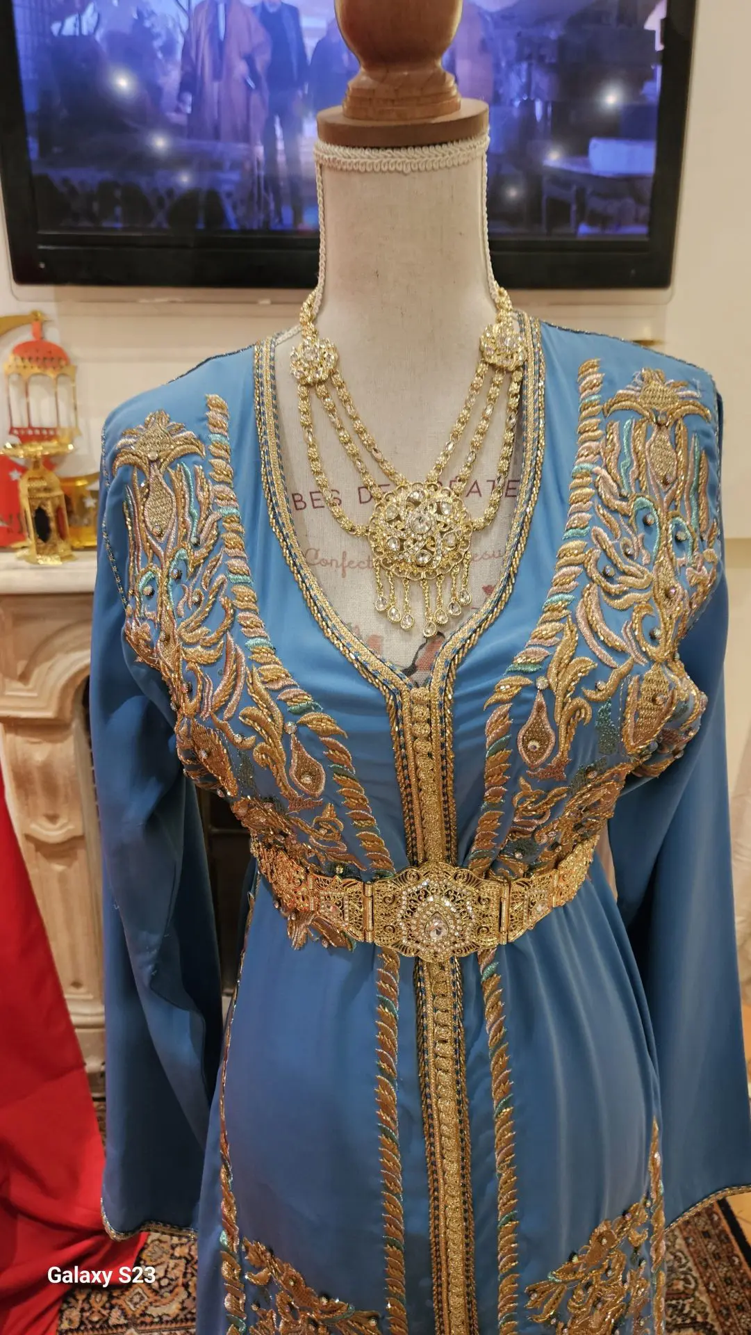caftan marocain d'occasion grande taille – Image 4