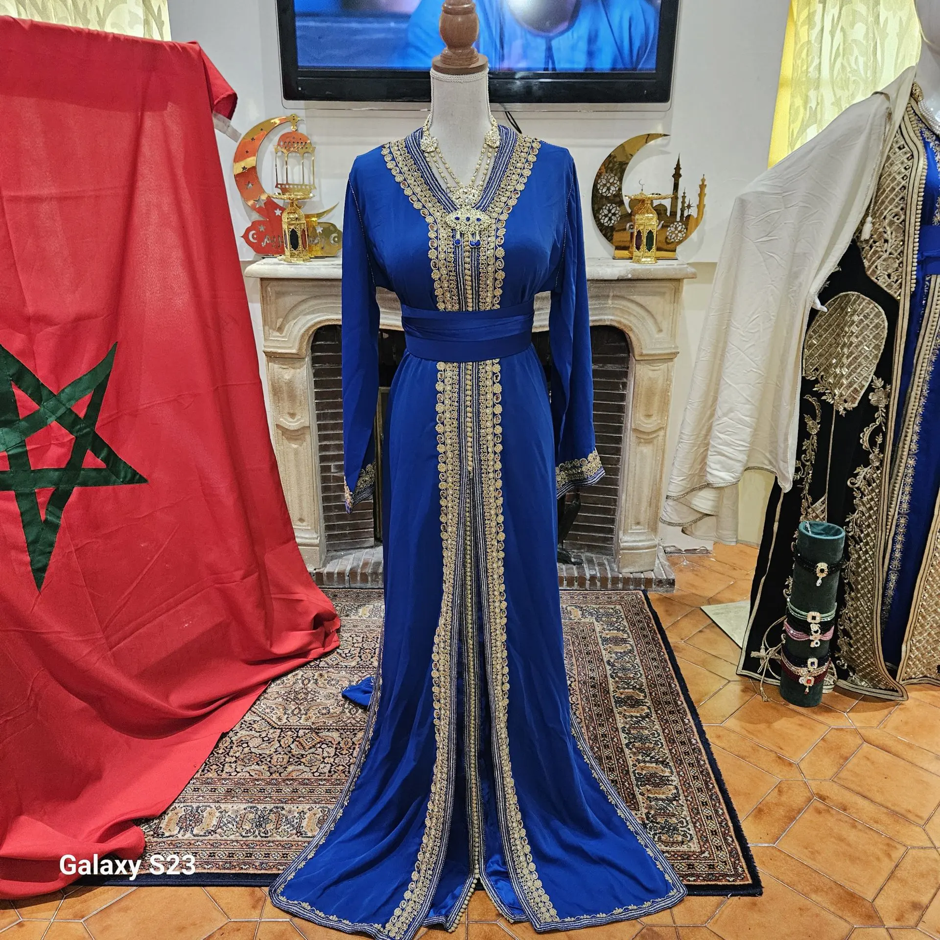 caftan marocain d'occasion grande taille – Image 8
