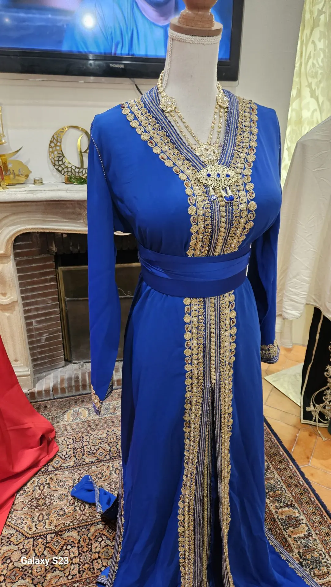 caftan marocain d'occasion grande taille – Image 4