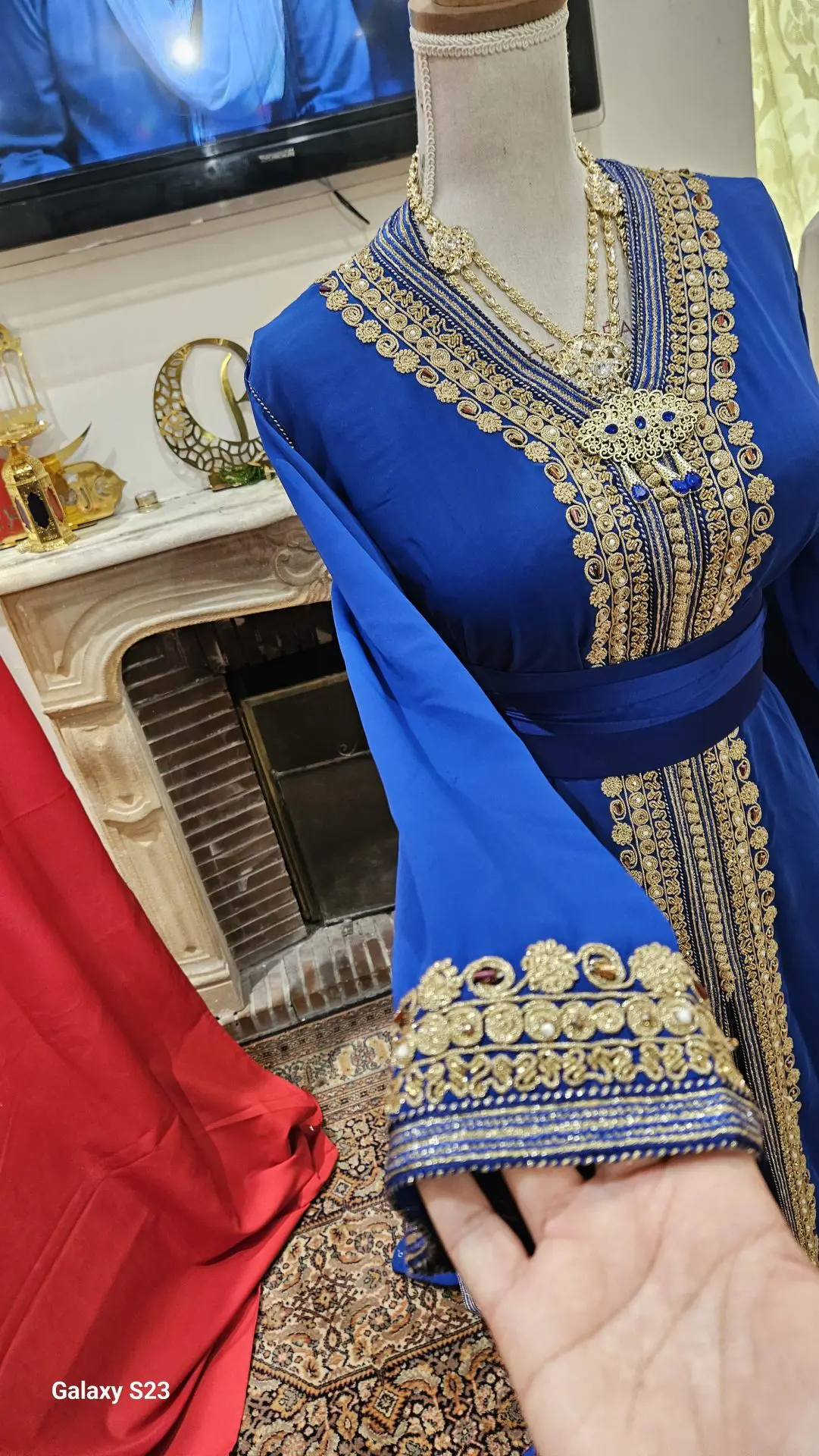 caftan marocain d'occasion grande taille – Image 3