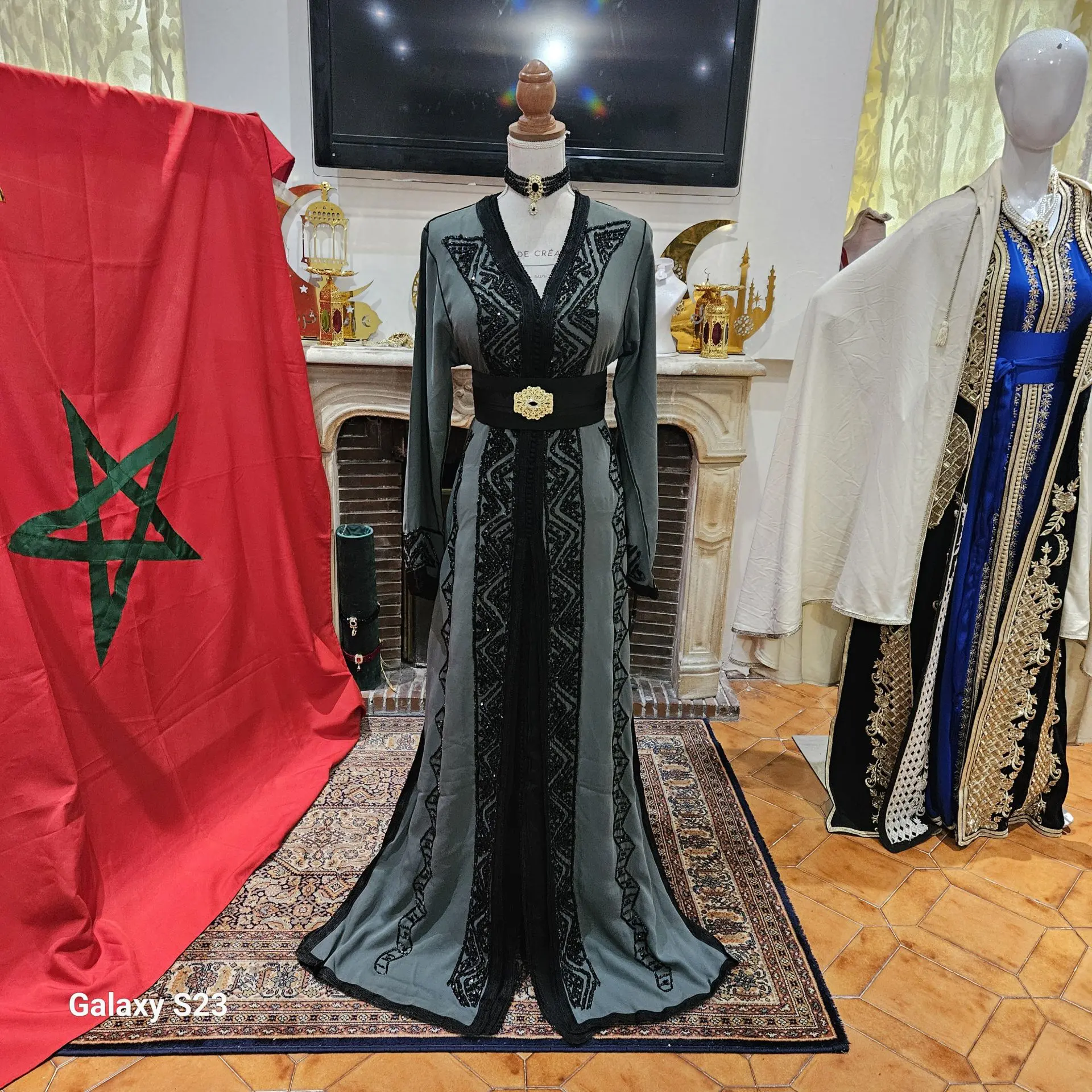 caftan marocain neuf - haut de gamme