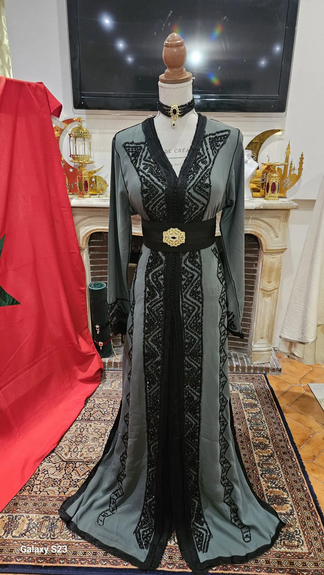 caftan marocain neuf - haut de gamme – Image 4