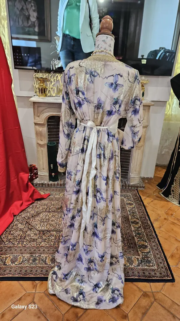 Caftan marocain d'occasion — taille 42-44 — photo 5