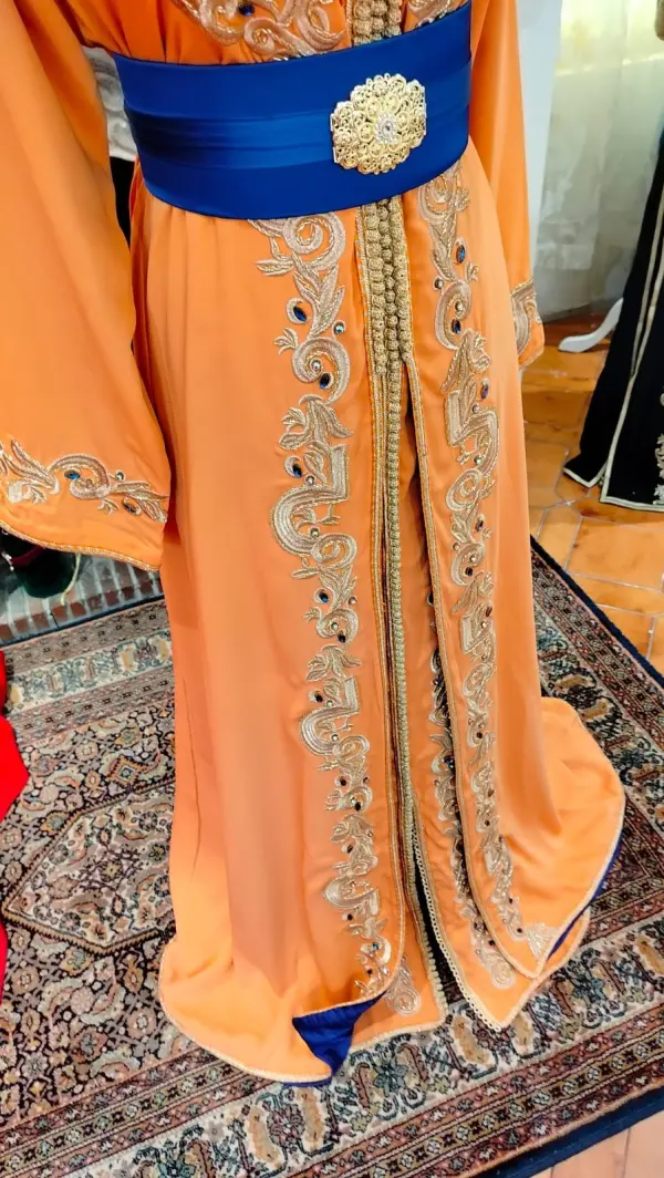 Caftan marocain d'occasion quasi neuf — taille 40-42 — photo 10