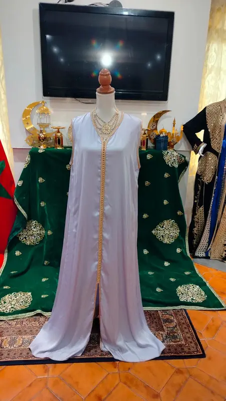 caftan marocain d'occasion - Takchita deux pièces – Image 2