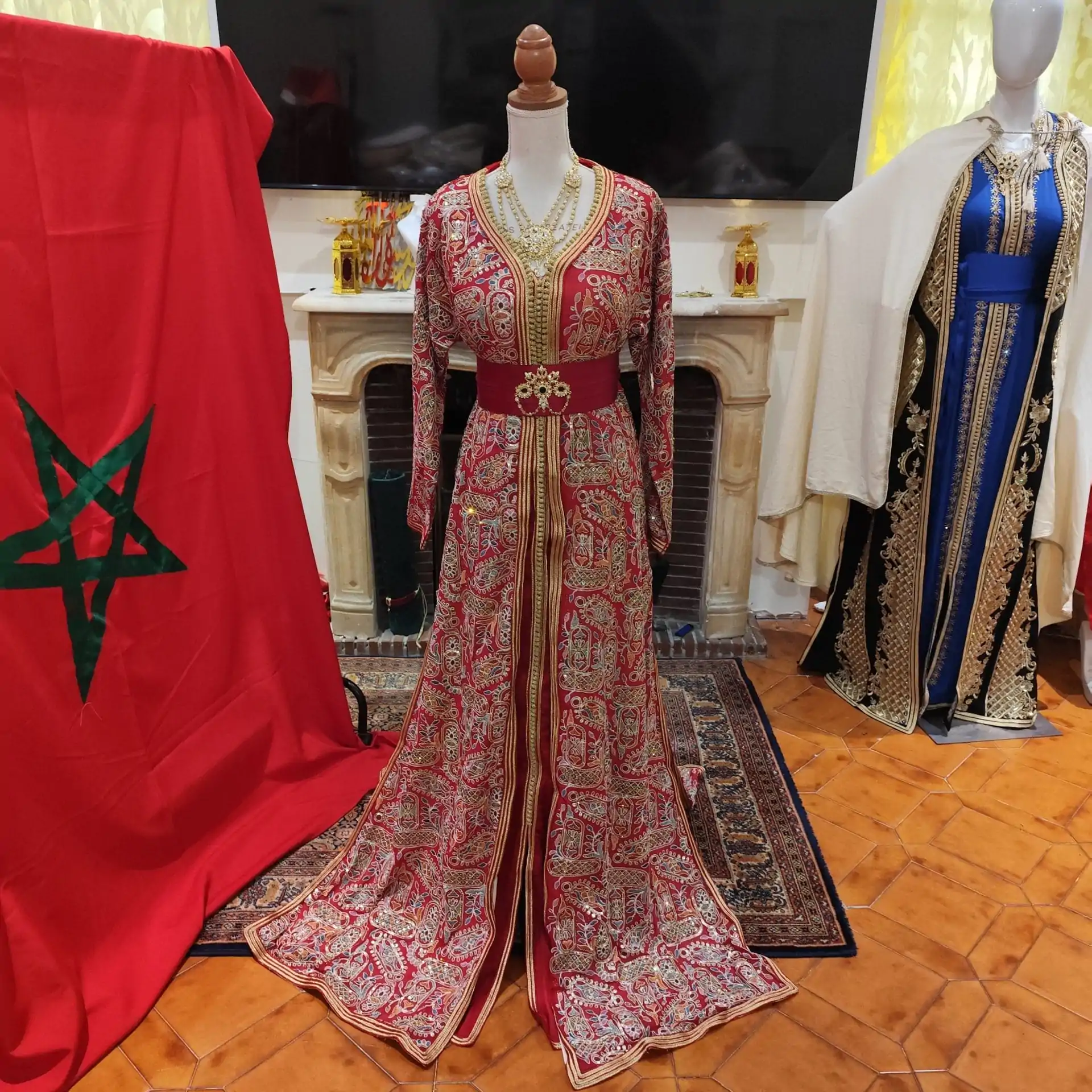 91000 test caftan marocain neuf