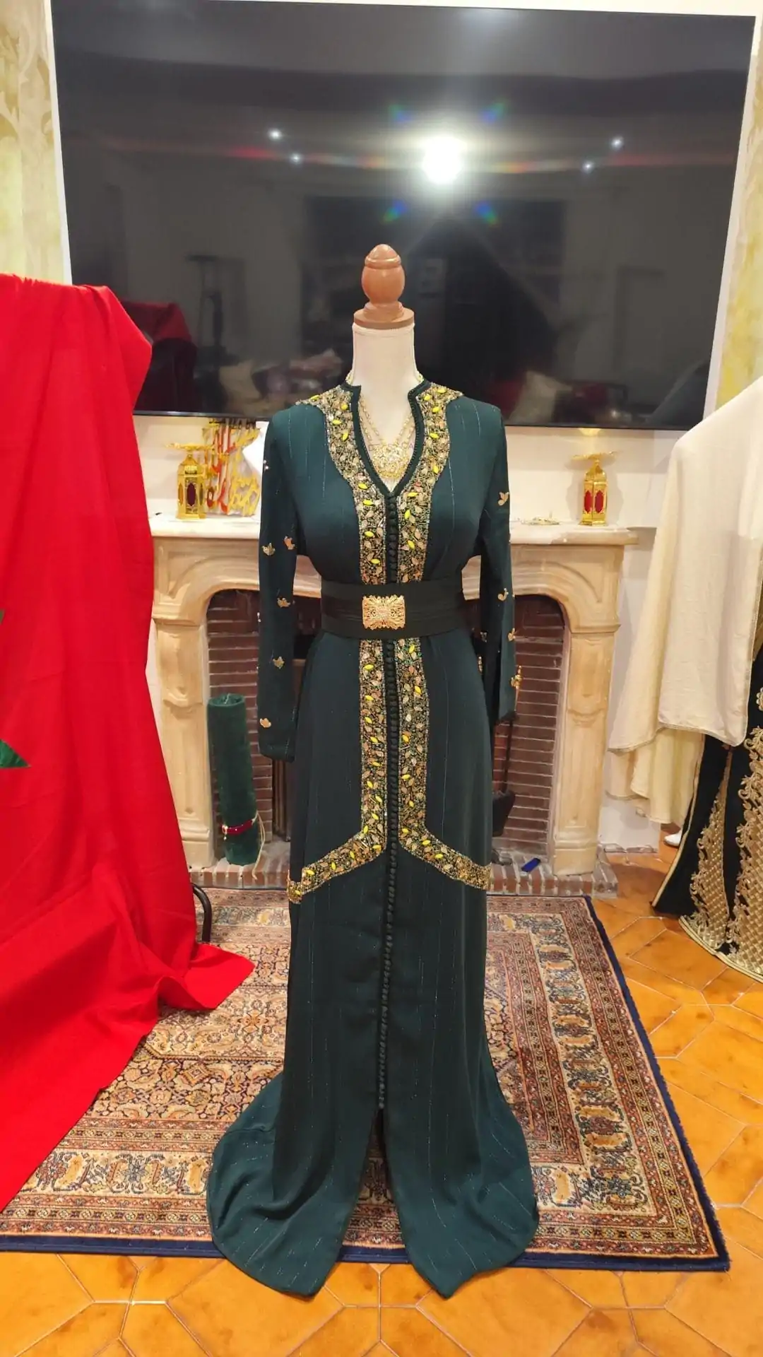 caftan marocain neuf plus accessoires – Image 6