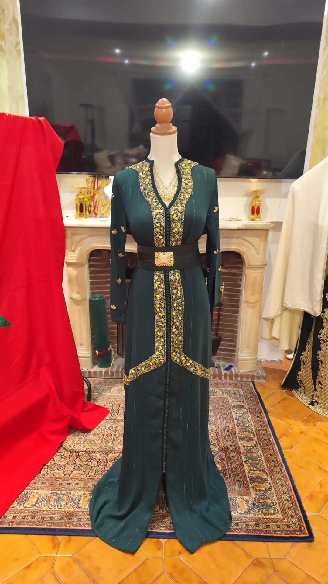 caftan marocain neuf plus accessoires – Image 13