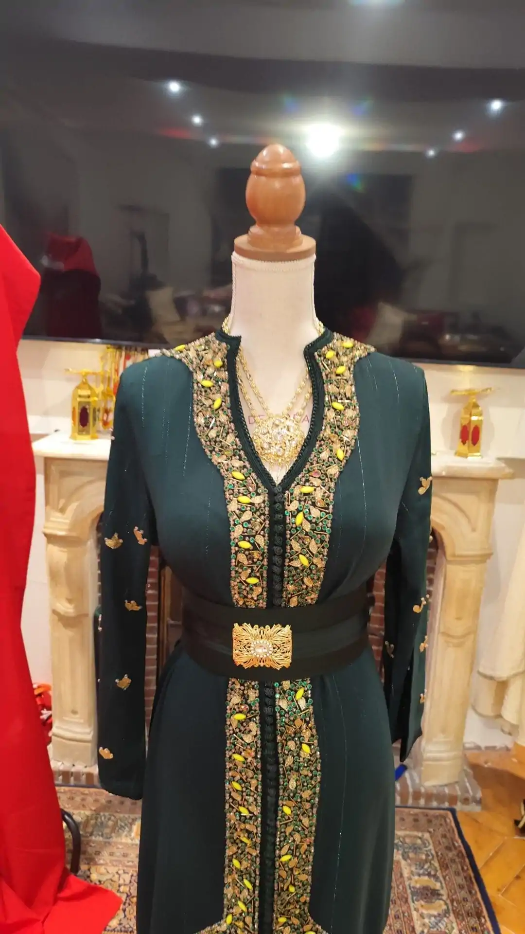 caftan marocain neuf plus accessoires – Image 5