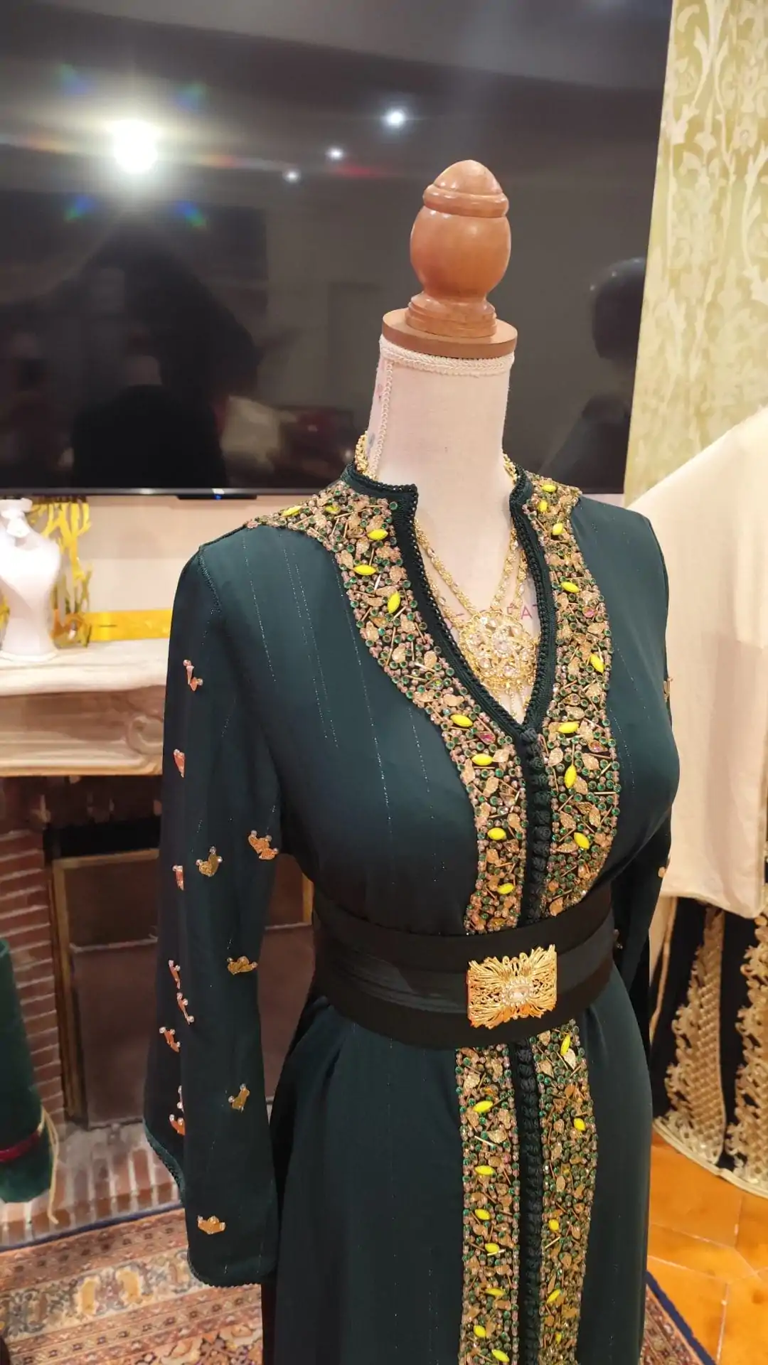 caftan marocain neuf plus accessoires – Image 2