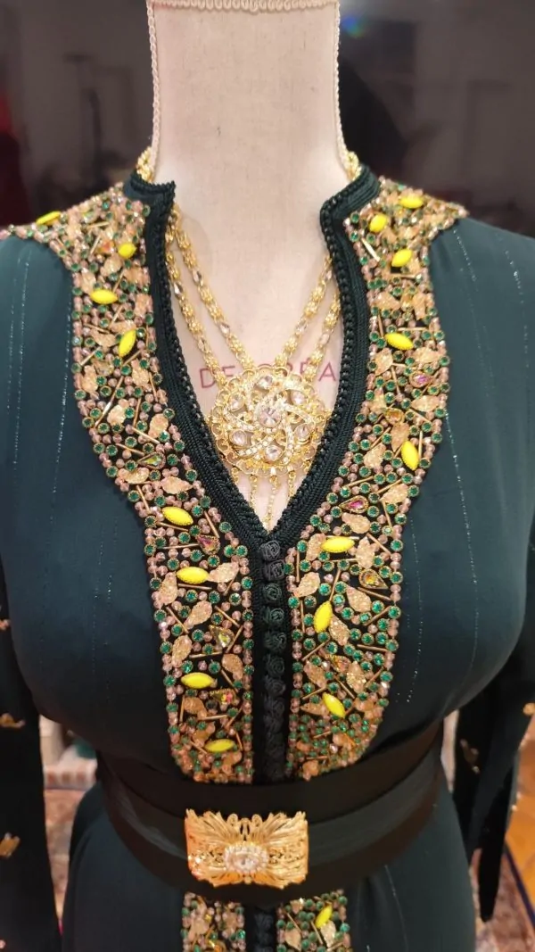 caftan marocain neuf plus accessoires — photo 10